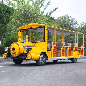 18 Seats Trackless Sightseeing Train by RuiKe Golf Cart